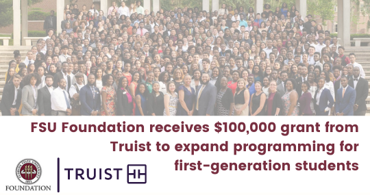FSU Foundation receives $100,000 grant from Truist